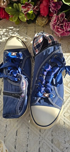 Mustang high top sneaker - mustang, stoff