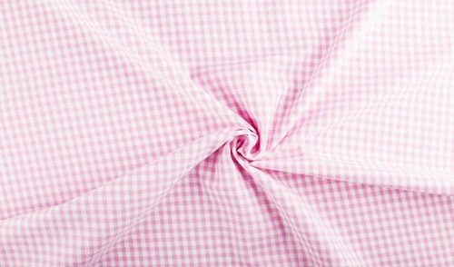 Vichy karo stoff rosa - vichy,
