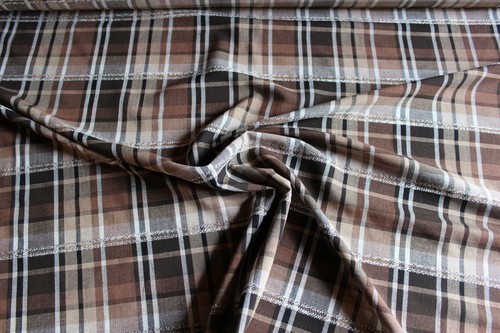 Blusen hemdenstoff karo - blusen-, hemdenstoff,