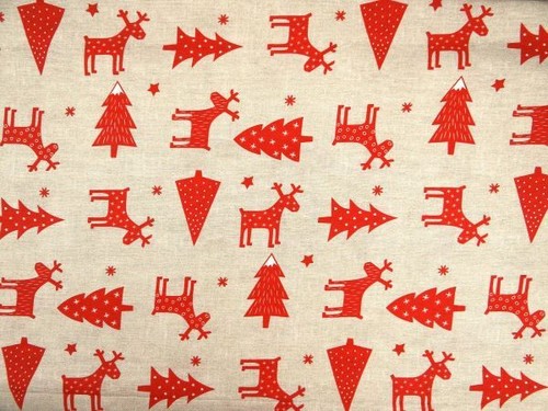 Dekostoff weihnachten - 0,5, m