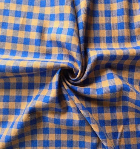 Flanell stoff karo - flanell,