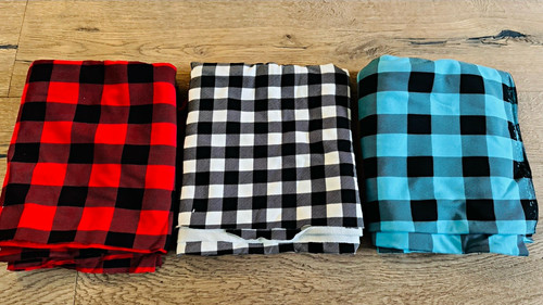 Stoffpaket sweat karo kariert - sweat,